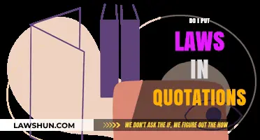 Legal Clarity: When to Quote Laws in Writing