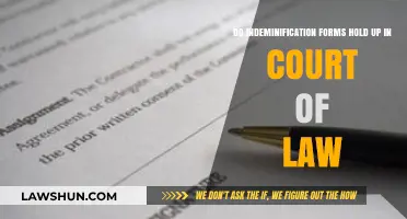 Do Indemnification Forms Hold Up in Court? Legal Insights