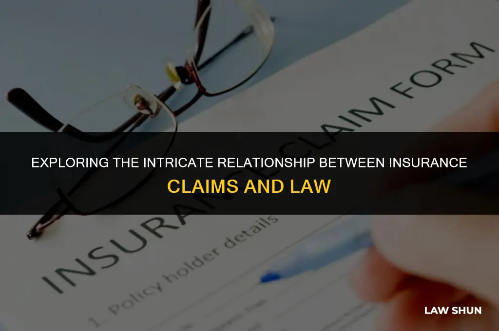 do insurance claims and law correlate
