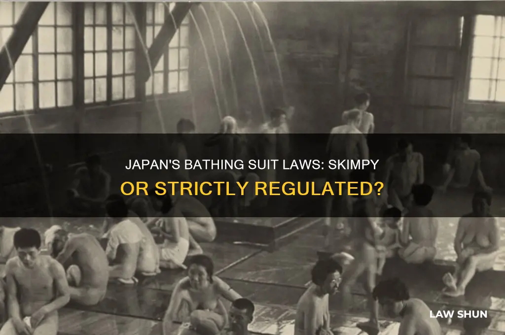 do japanes have skimpy bathing suit laws