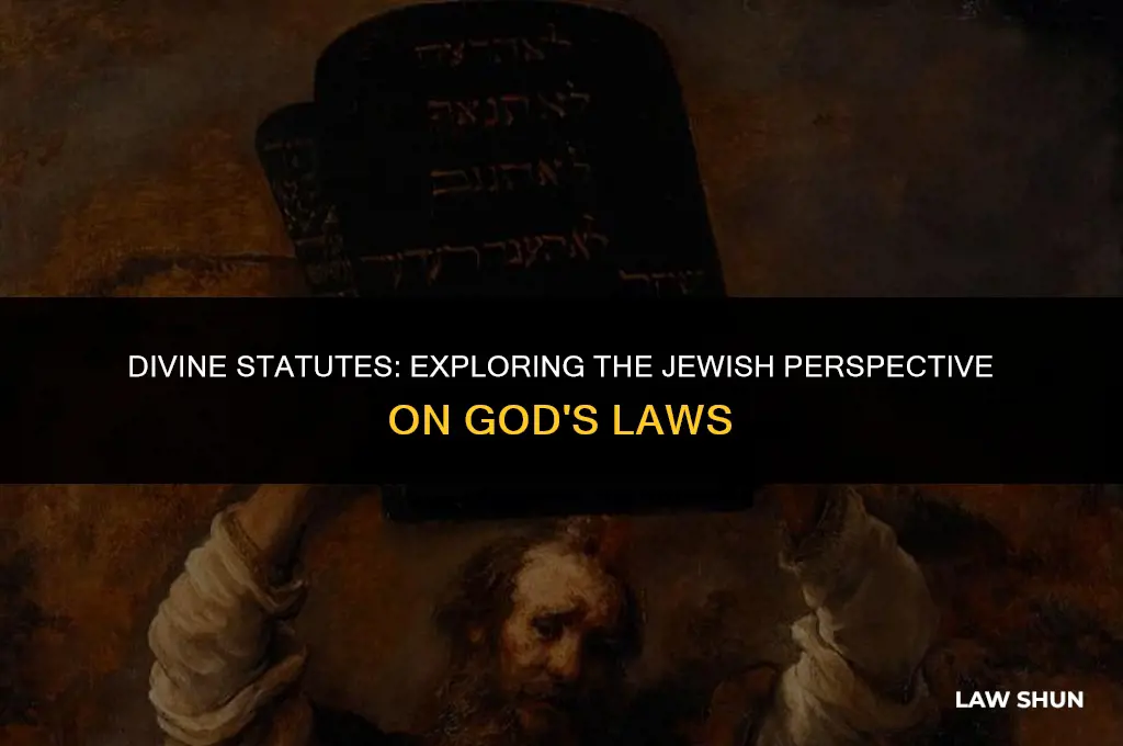 do jews believe in gods laws