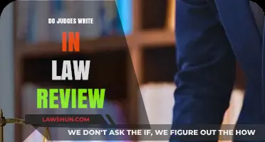 Do Judges Contribute to Law Reviews? Exploring Judicial Writing Practices
