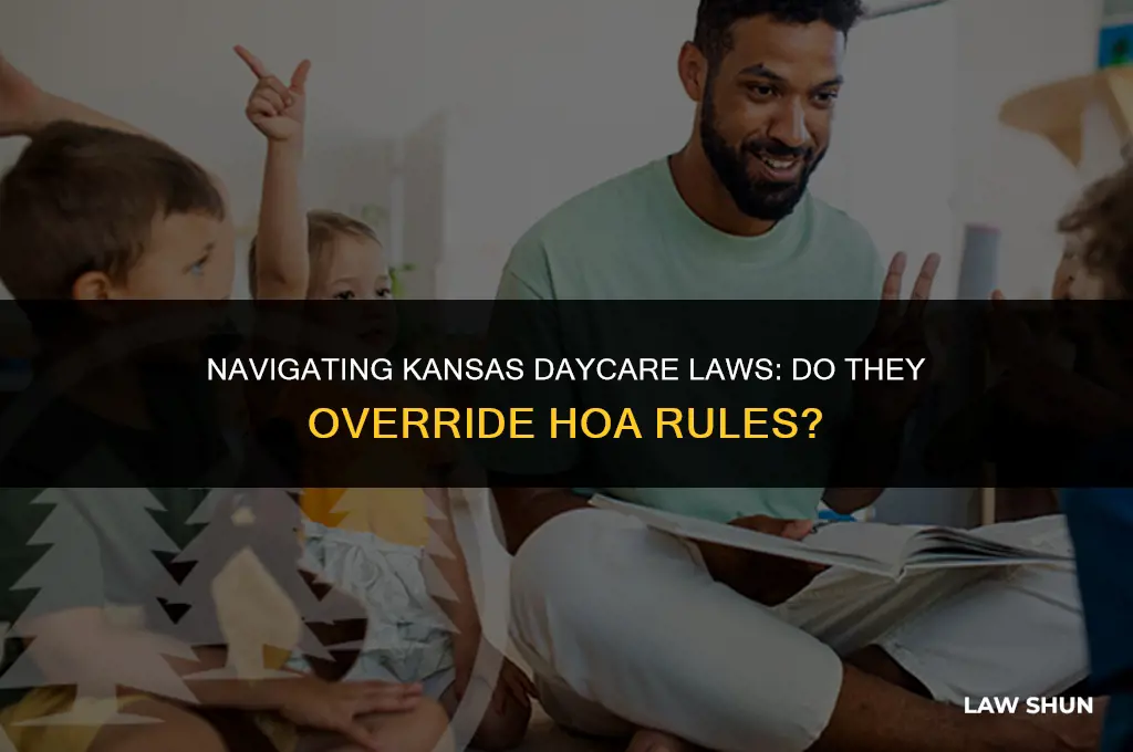 do kansas daycare laws supercede hoa