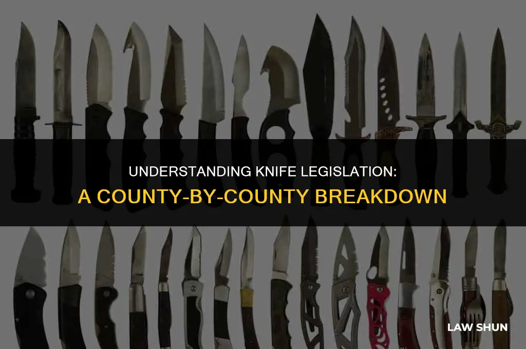 do knife laws vary from counties