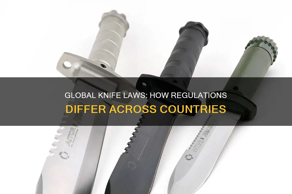 do knife laws vary from countries