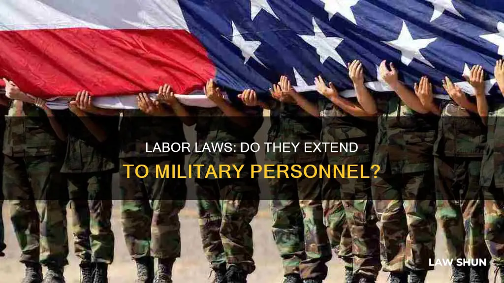 do labor laws apply to military