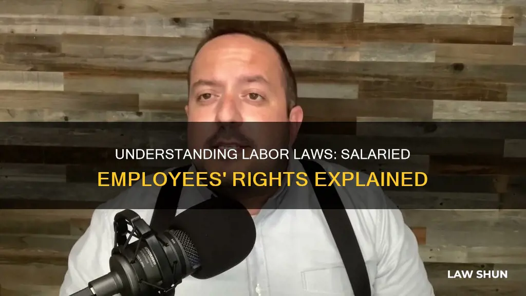 do labor laws apply to salaried employees