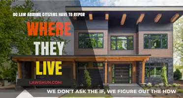 Do Law-Abiding Citizens Need to Report Their Residence?