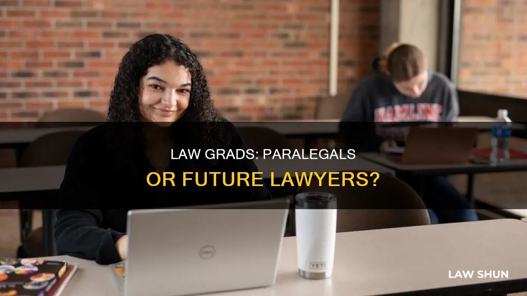 do law grads become paralegals