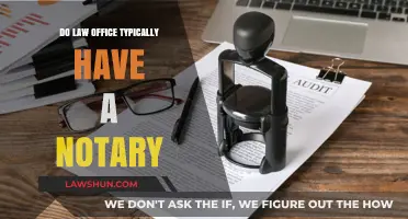 Do Law Offices Typically Offer Notary Services? What to Expect