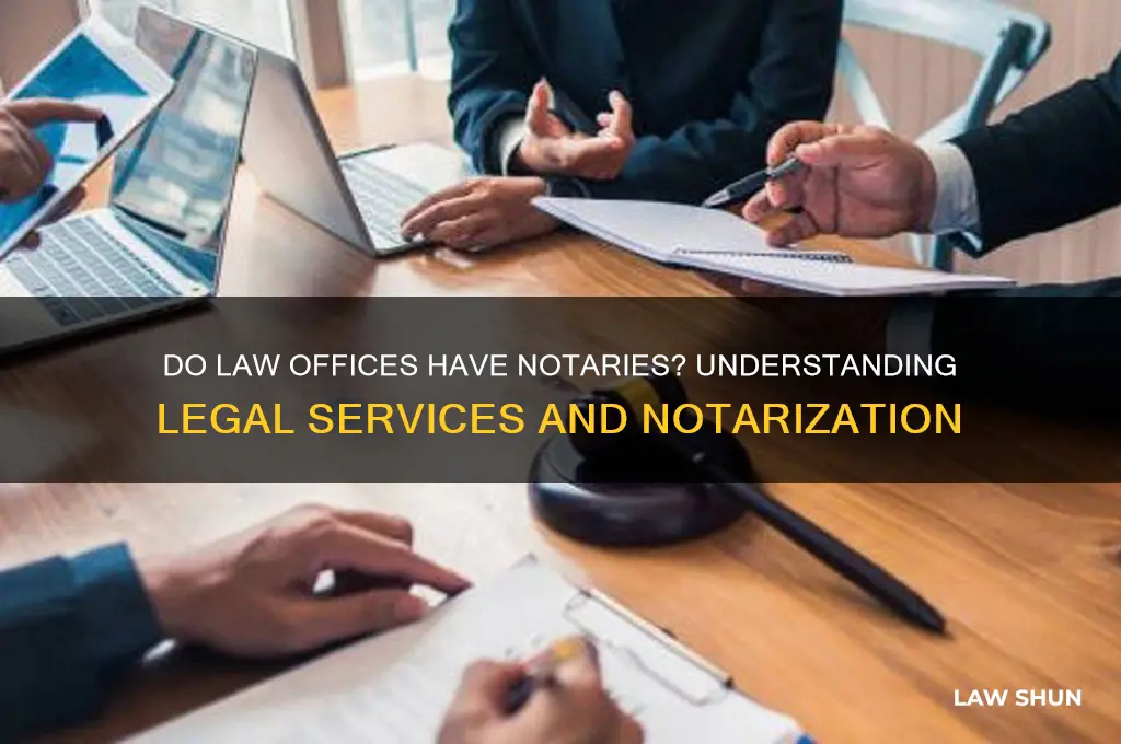 do law offices have notaries