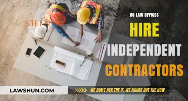 Do Law Offices Hire Independent Contractors? Exploring Legal Industry Trends