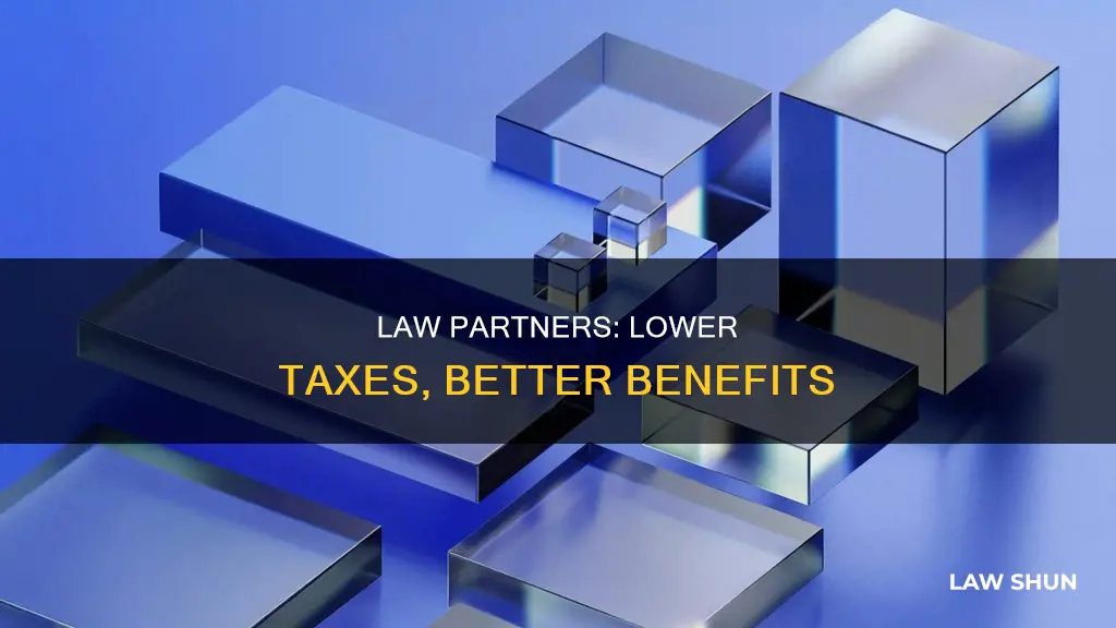 do law partners pay lower tax