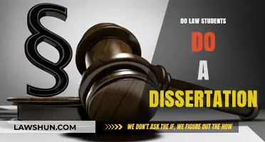 Do Law Students Write Dissertations? Exploring Legal Education Requirements