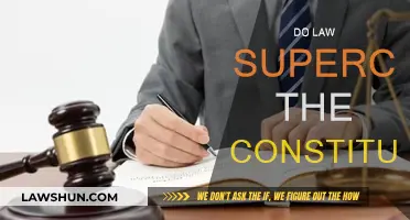 Laws vs Constitution: Who Wins?