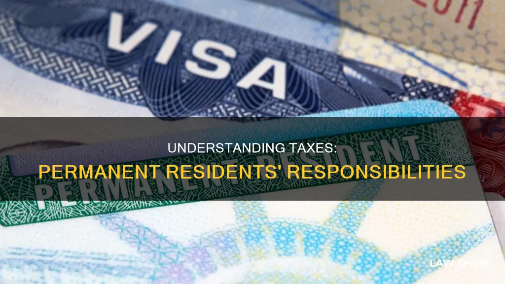 do lawful permanent residents pay taxes
