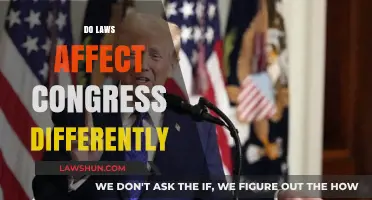 How Laws Affect Congress: A Double Standard?