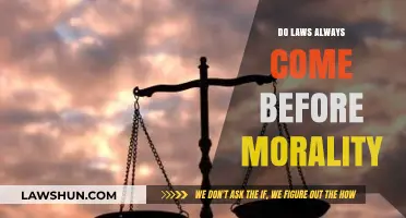 Laws vs. Morality: Which Truly Shapes Society First?