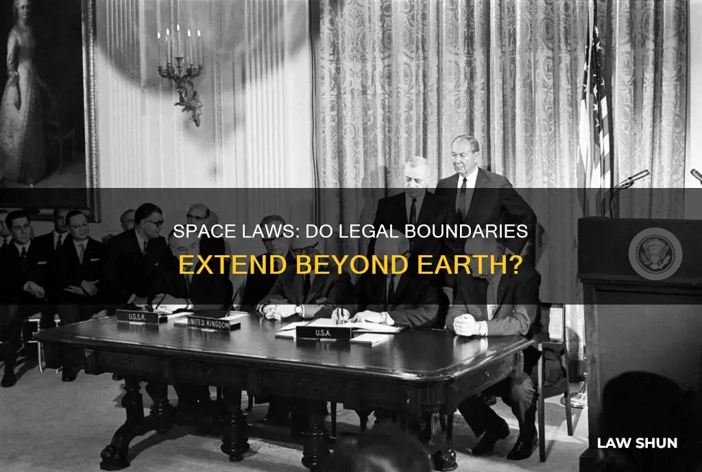 do laws apply in space