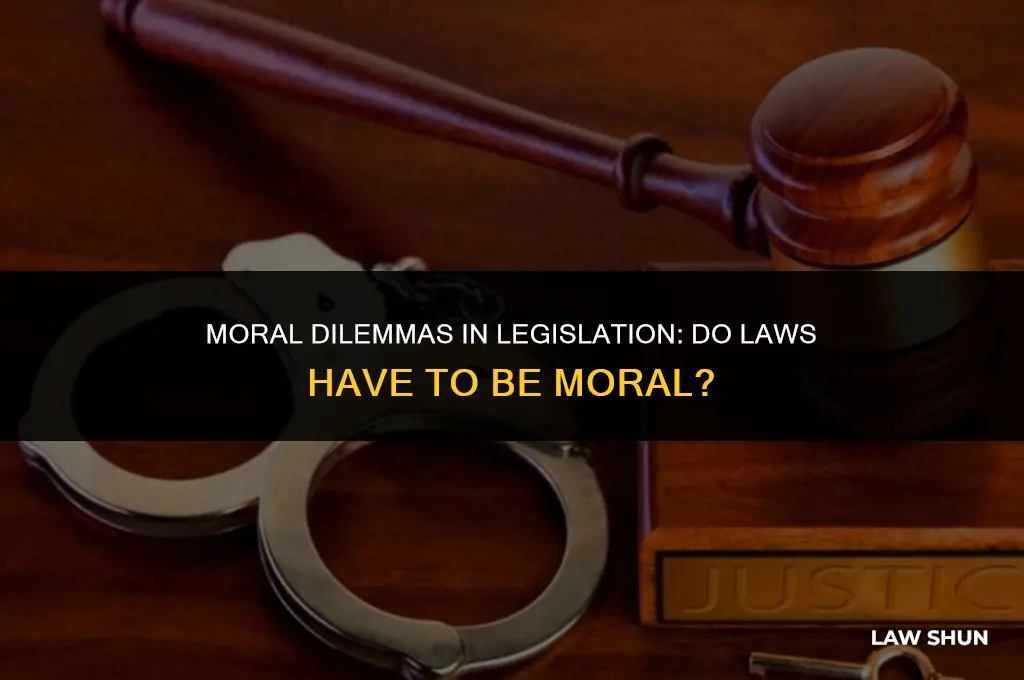 do laws have to be moral