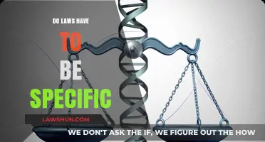Precision in Legislation: The Importance of Specificity in Laws