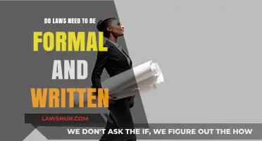 Unwritten Rules vs. Formal Laws: Do Legal Systems Need Written Codes?