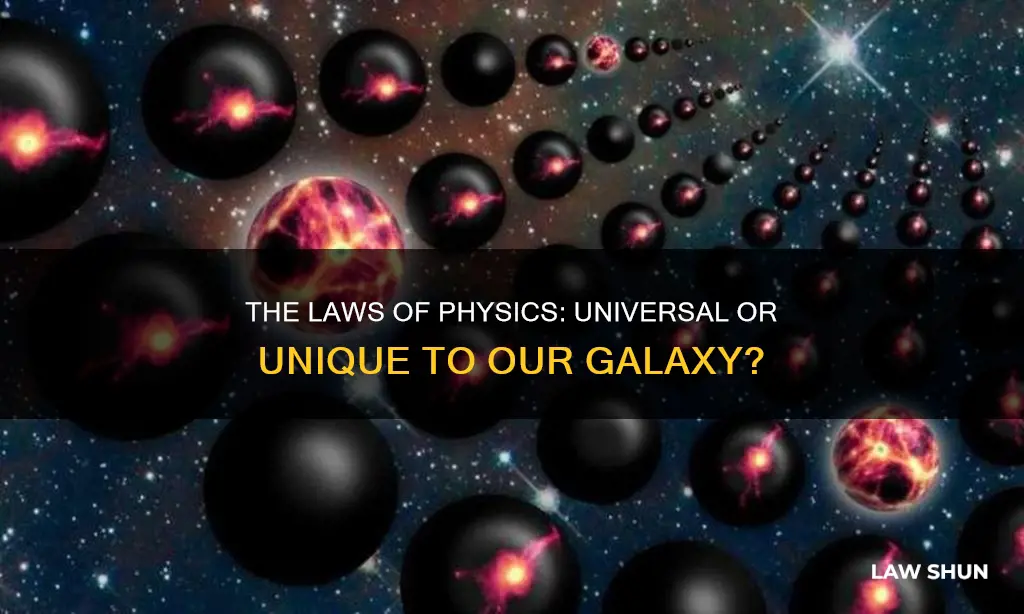 do laws of physics apply other galaxies