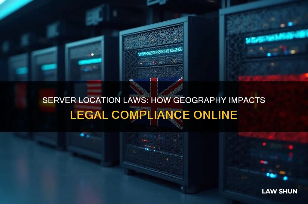 do laws on pertain to where the server is located