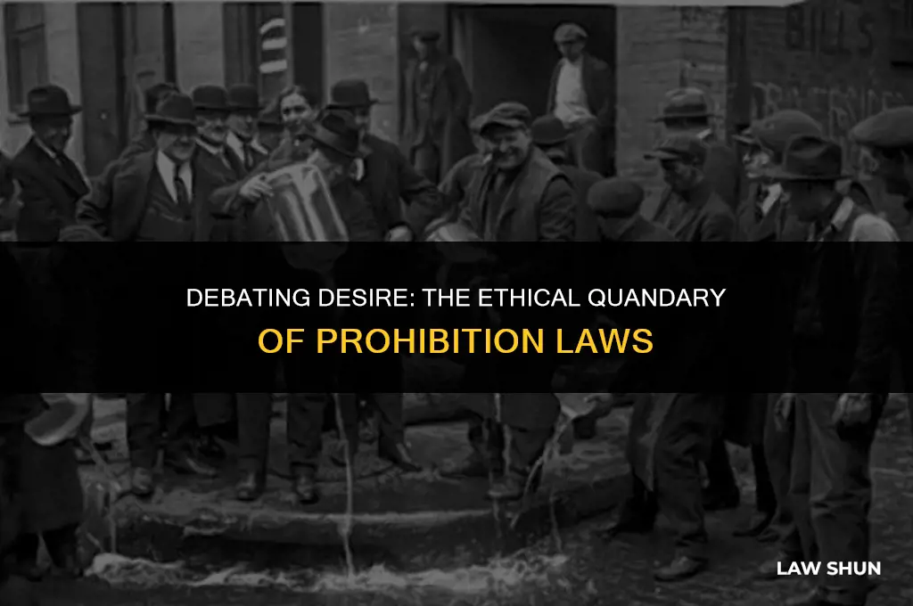 do laws that prohibit entice desire
