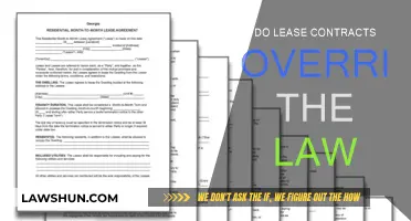 Lease Contracts: Overriding Law or Not?