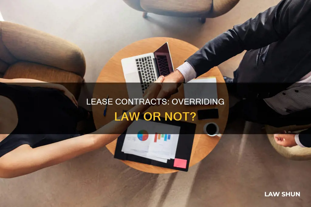 do lease contracts override the law