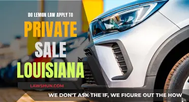 Lemon Law Loophole: Private Sales in Louisiana