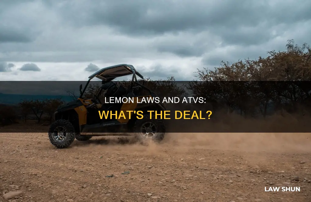 do lemon laws apply to atvs