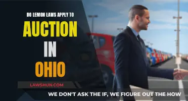 Lemon Laws and Auctions: Ohio's Unique Case