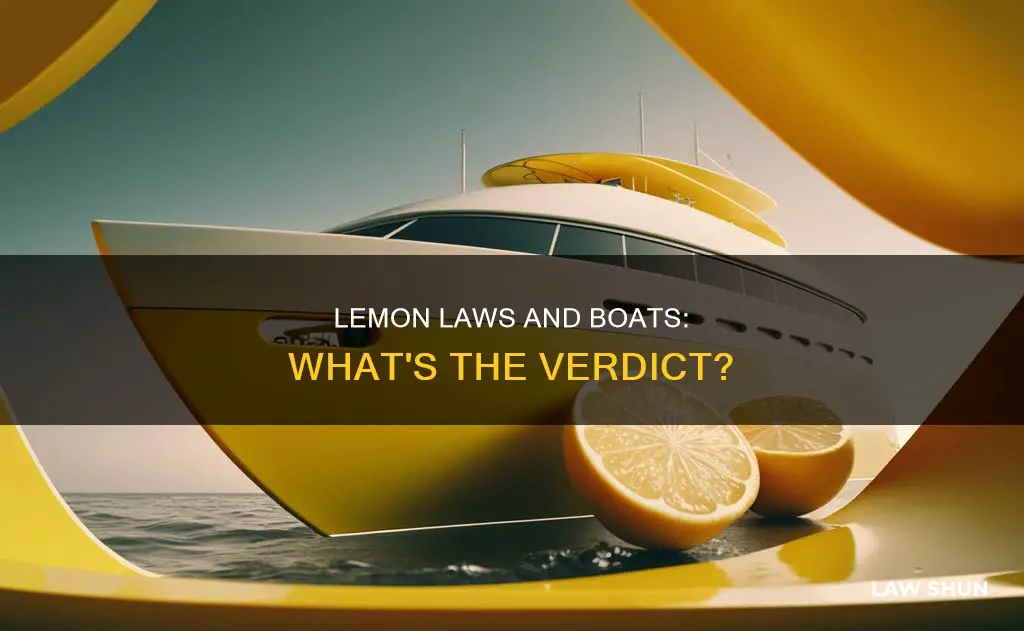 do lemon laws apply to boats