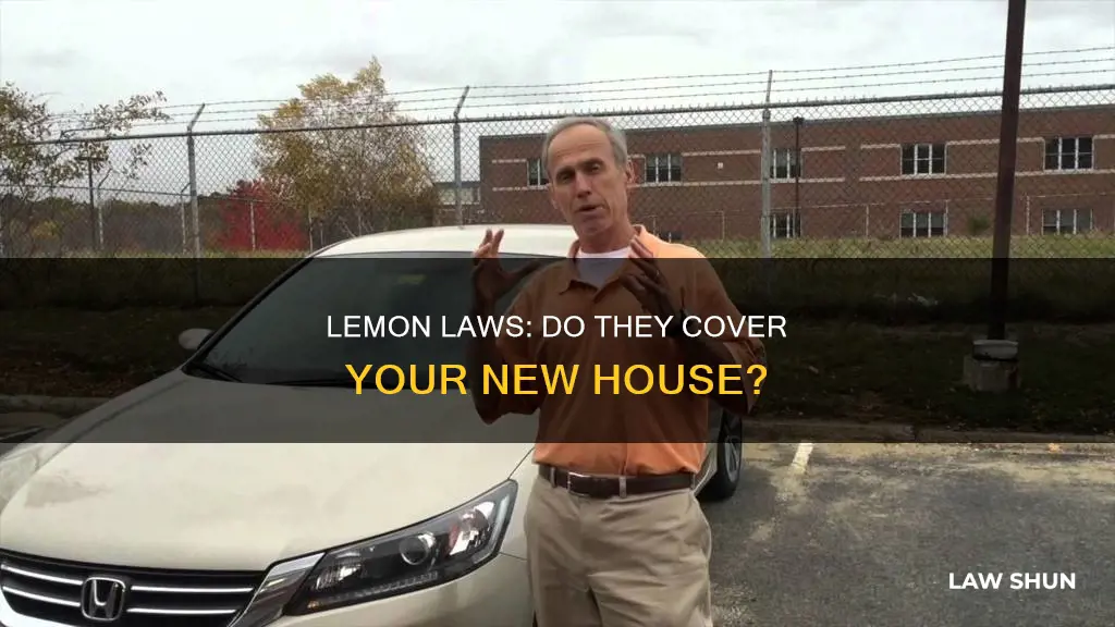 do lemon laws apply to houses