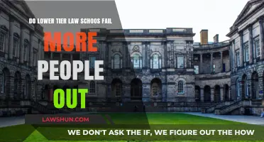 Do Lower-Tier Law Schools Have Higher Failure Rates?