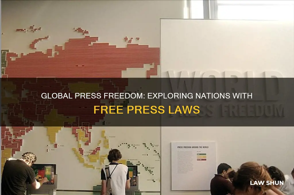 do many countries have free press laws