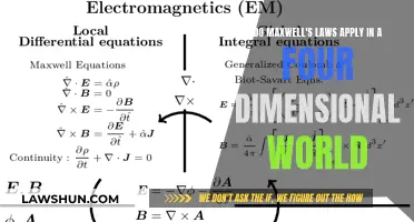 Maxwell's Laws: 4D World Applicability