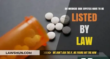 Are Medication Side Effects Legally Required to Be Disclosed?