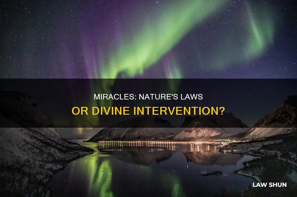 do miracles break the law of nature