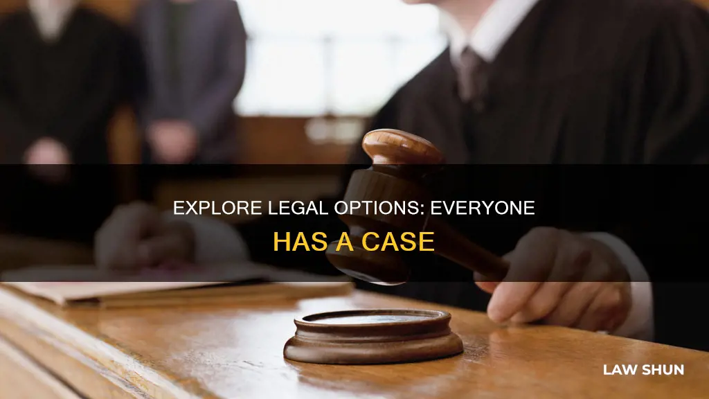 do most people have a law case