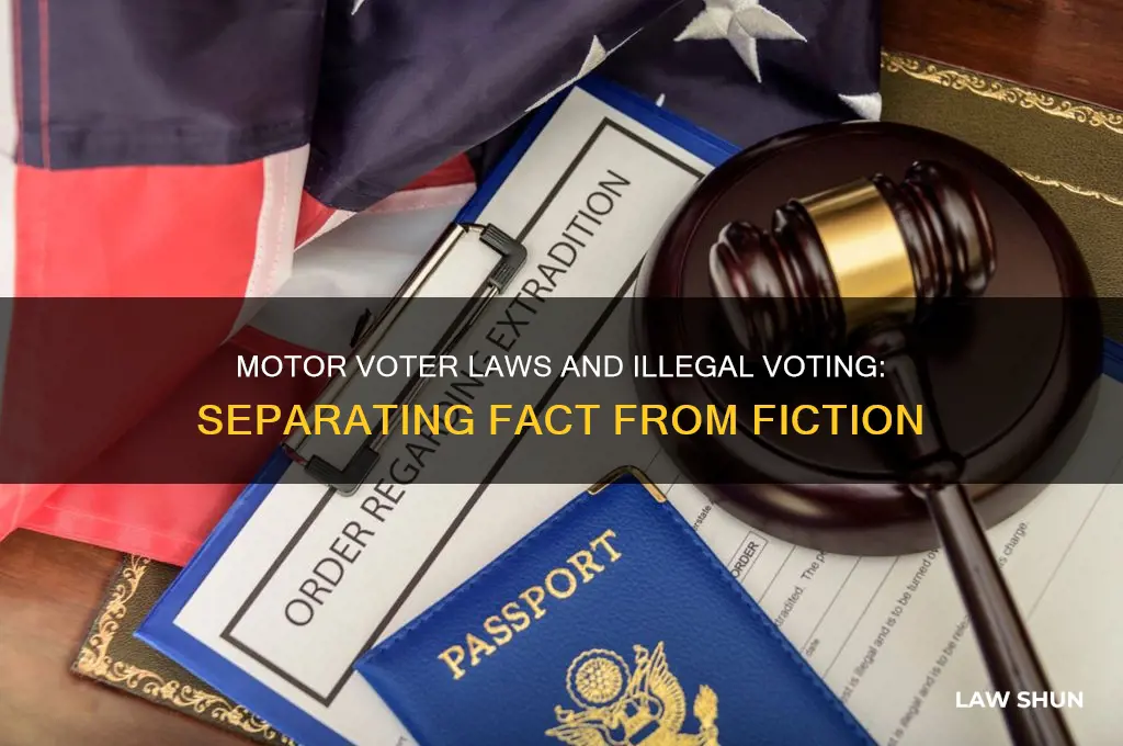 do moter voter laws allow illegal alie s to vote