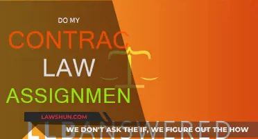 Contract Law Assignment: Your Guide to Success