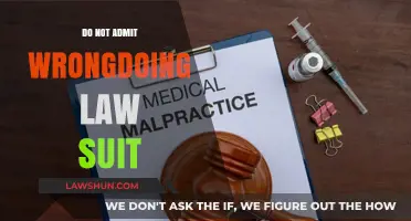 Avoid Legal Pitfalls: Why Not Admitting Wrongdoing is Crucial in Lawsuits