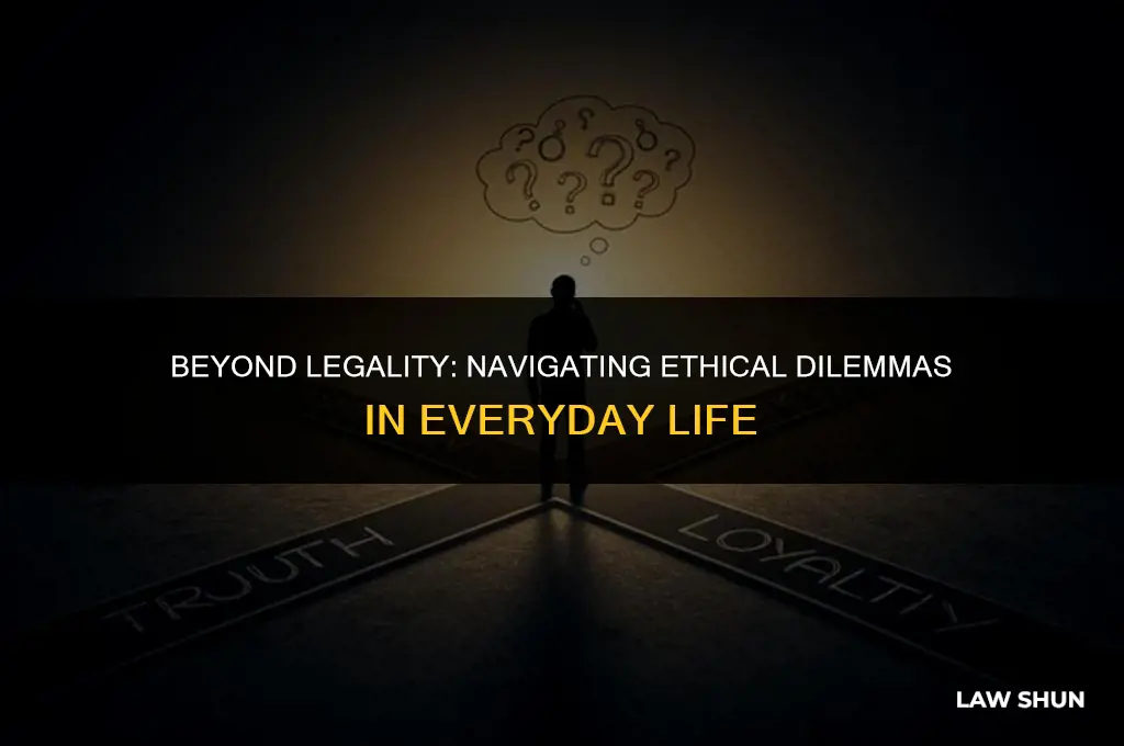 do not ask what is lawful