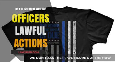 Respecting Authority: Why Interfering with Lawful Officer Actions is Unacceptable