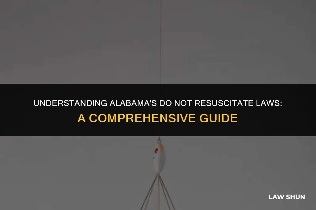 do not resuscitate laws in alabama