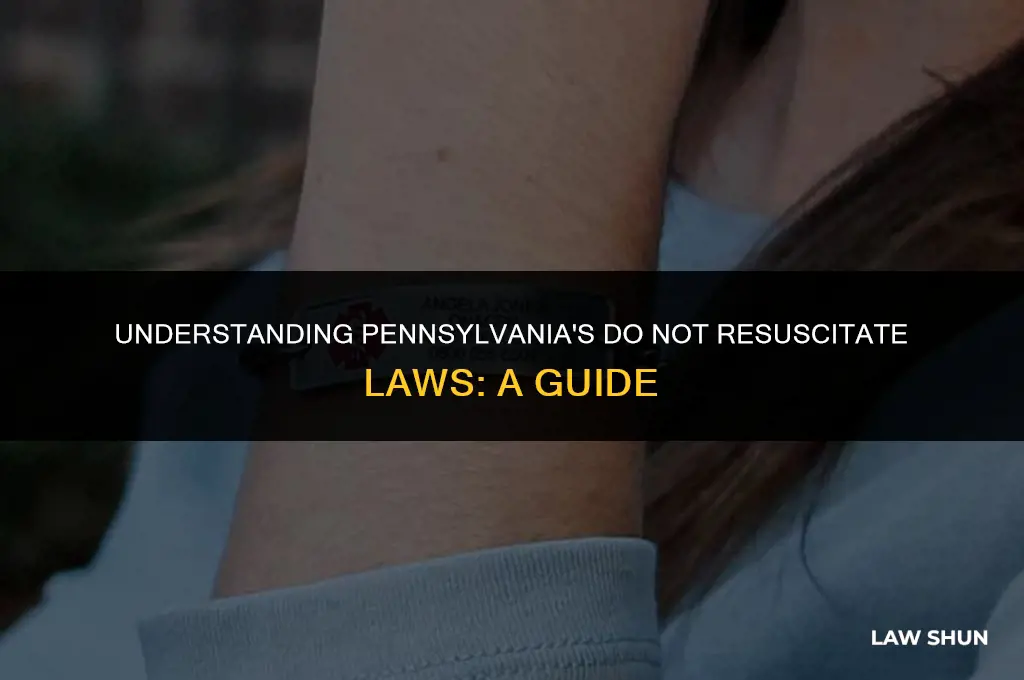 do not resuscitate laws in pa