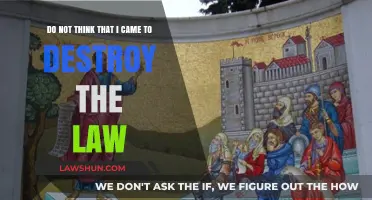 Misunderstood Mission: Clarifying 'I Did Not Come to Destroy the Law